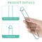 12 Pieces Knitting Stitch Holder Set 6 Size Colorful Aluminum Yarn Stitch Holder Set Needles Practical Knitting Crochet Tools Knitting Supplies for Manual DIY Blankets Knitting Project